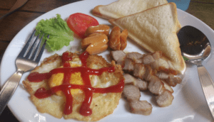 a healthy meal